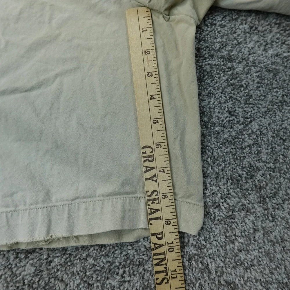 Polo Ralph Lauren Shorts Mens 34 Beige Tan Chino Khaki Golf Stretch Flat Front